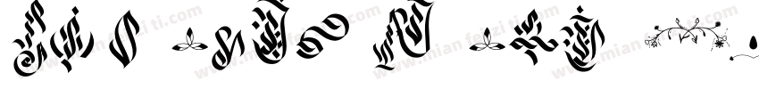 AHD Symbol Sans字体转换